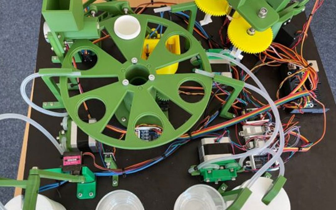 MINT-Förderung: Schüler bauen eigene Crememaschine