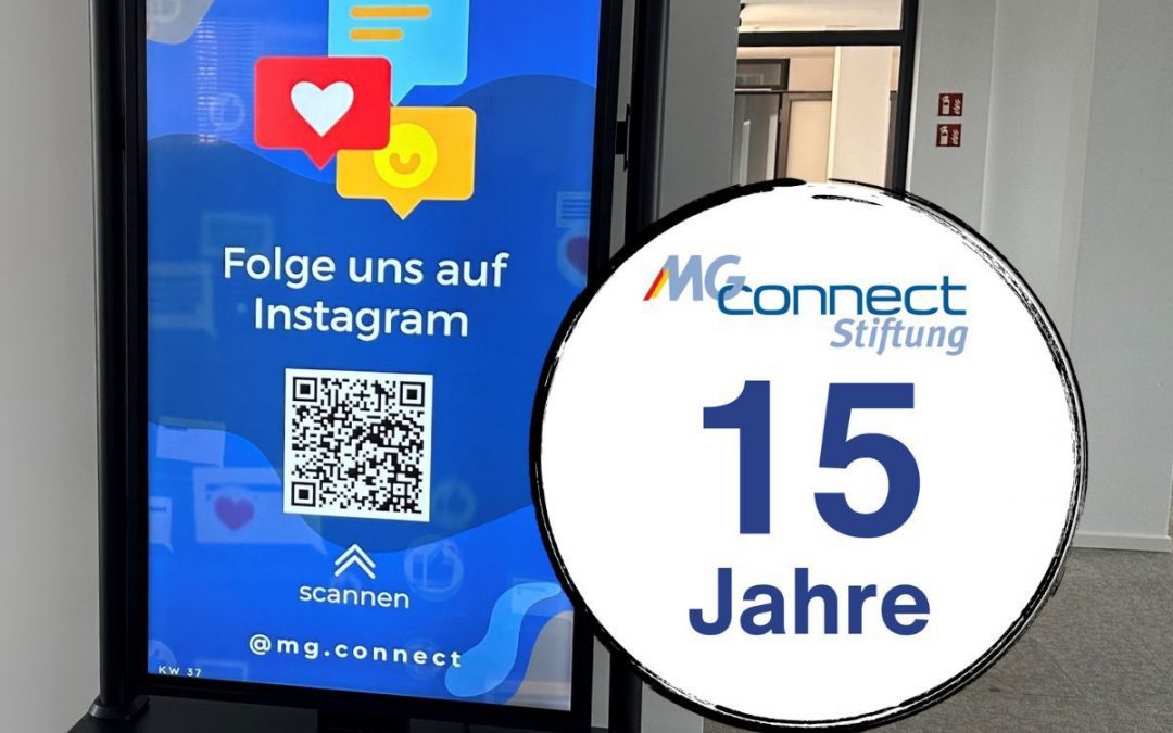 15 Jahre MGconnect-Stiftung