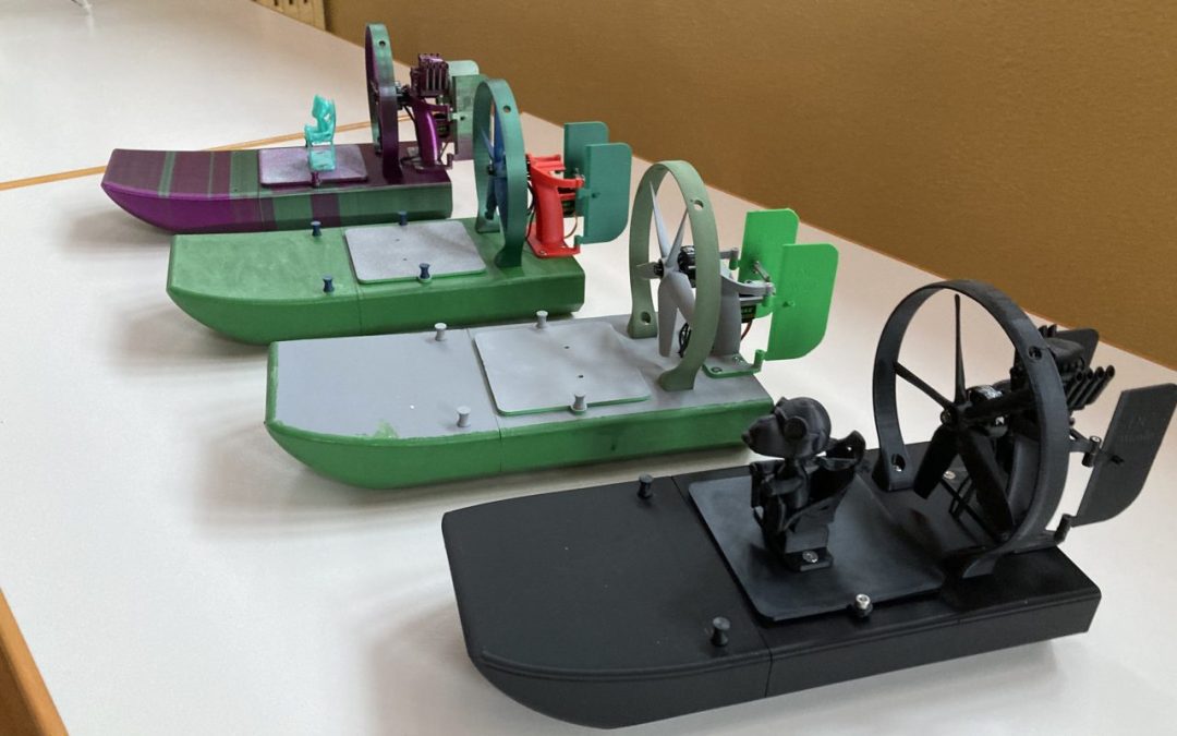 Baue dein eigenes 3D-gedrucktes RC-Sumpfboot!